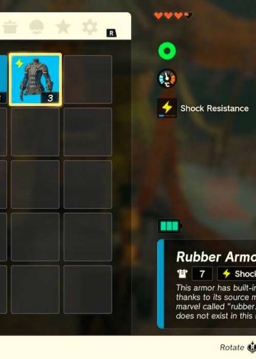 How to get the Rubber Armour in Zelda: Tears of the Kingdom