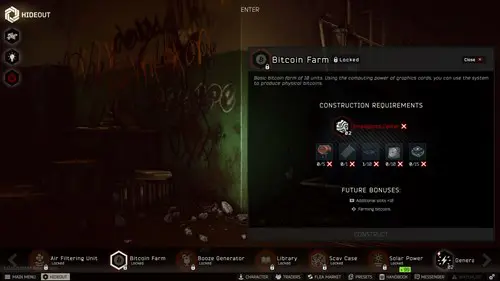 Escape From Tarkov Bitcoin Farm Worth Doing?