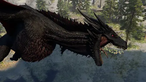 Skyrim Mod: Balerion, The Black Dread