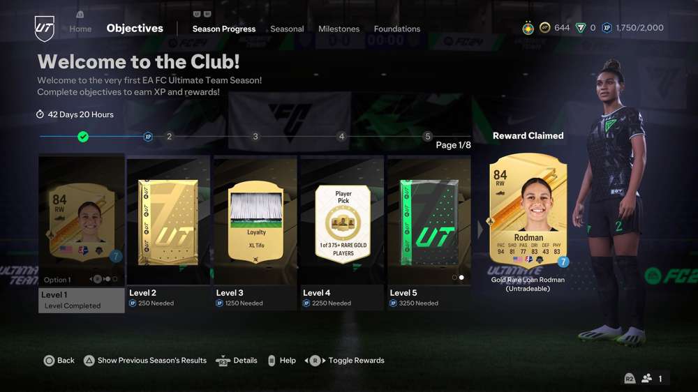 EA FC 24 Season 1 rewards and end date