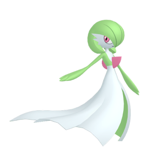 Gardevoir's sprite from Pokemon Home.