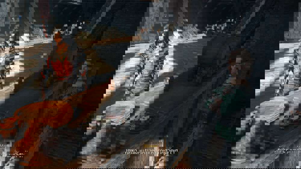 What happens when you 'buy a round for the hall' in Final Fantasy 16?