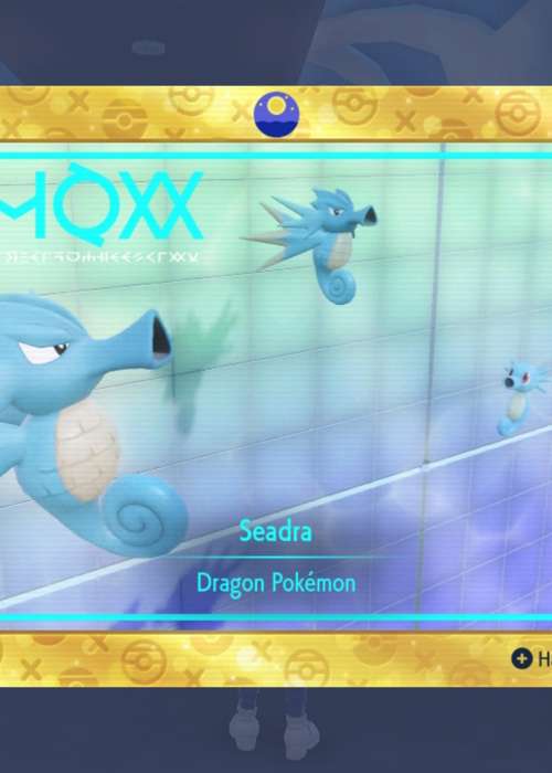 How to evolve Seadra into Kingdra in Pokemon Scarlet & Violet Indigo Disk