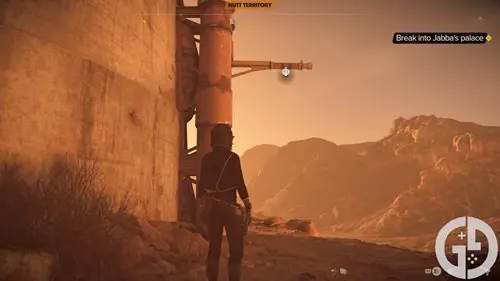 Image of the grapple swing in Star Wars Outlaws