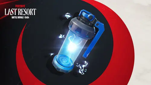 S promotional image for the Shield Breaker EMP Grenades in Fortnite