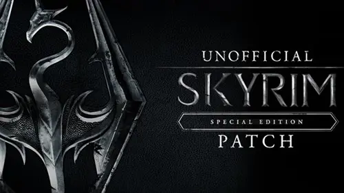 an image of the Skyrim Special Edition Unofficial Patch