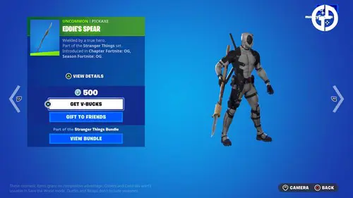 Stranger Things Fortnite Eddie's Spear