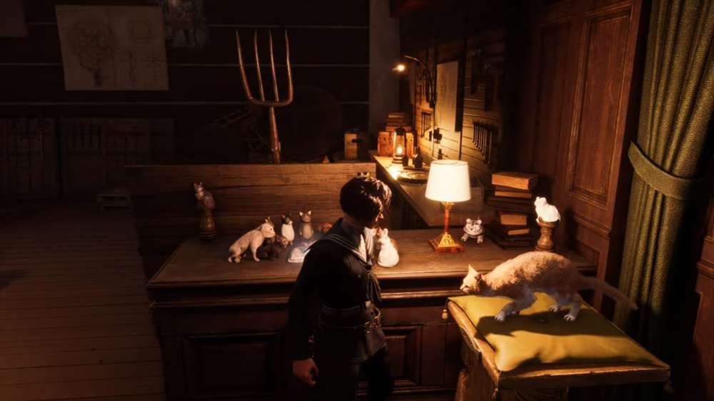 Can you pet the cat in Lies of P?