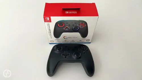 PowerA controller next to box