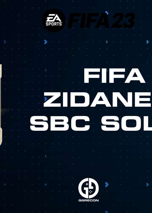 FIFA 23 Zidane Icon SBC Solution