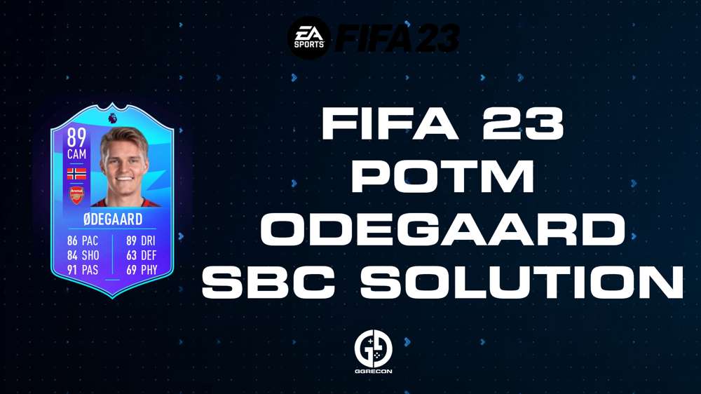 FIFA 23 POTM Odegaard SBC Solution