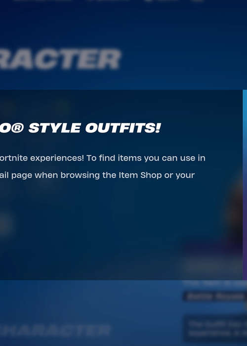 How to check if skins carry over to LEGO Fortnite