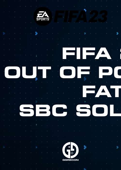 FIFA 23 Out Of Position Ansu Fati SBC Solution