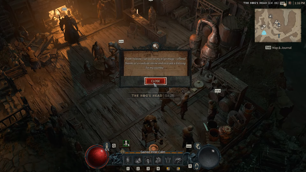 How to complete the Traveler's Prayer quest in Diablo 4