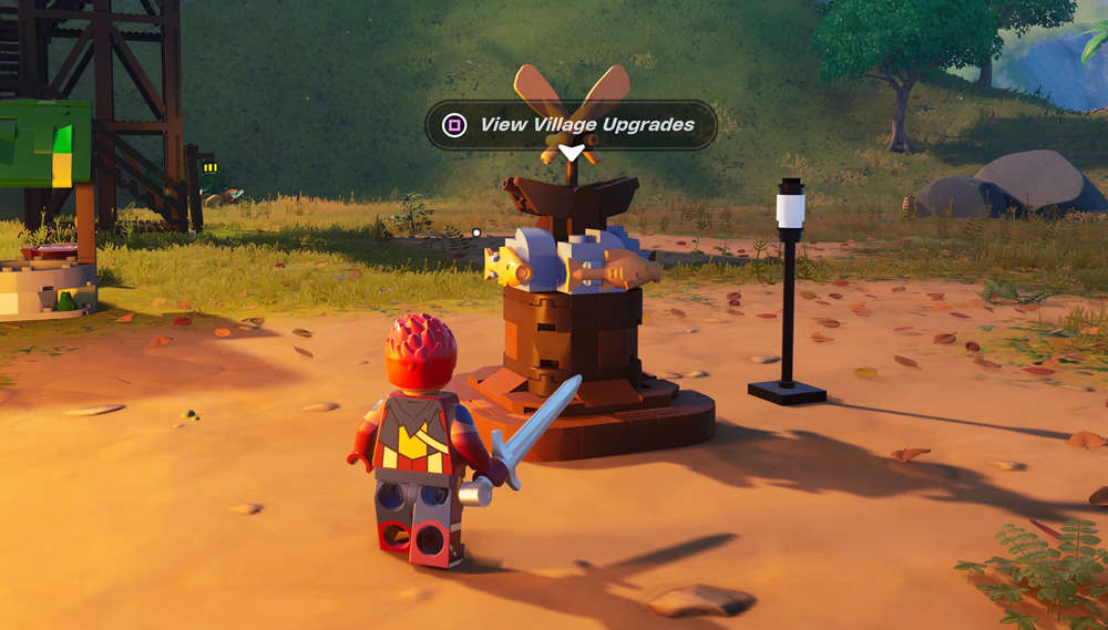 How to upgrade your village in LEGO Fortnite