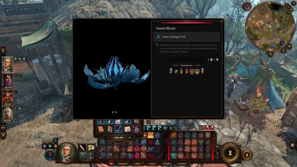 Baldur's Gate 3 Sussur Bloom: Where to find & effects