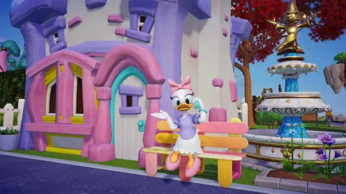 Daisy Duck in Disney Dreamlight Valley