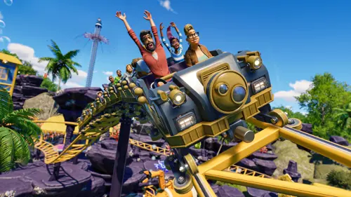 Rollercoaster in Planet Coaster 2