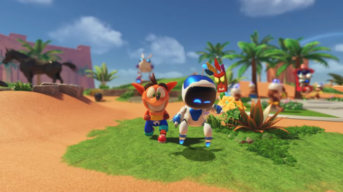 Crash Bandicoot in Astro Bot