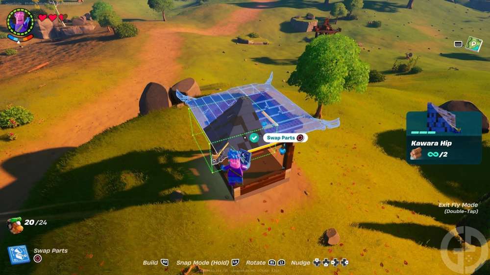 What are the differences between Survival & Creative modes in LEGO Fortnite?