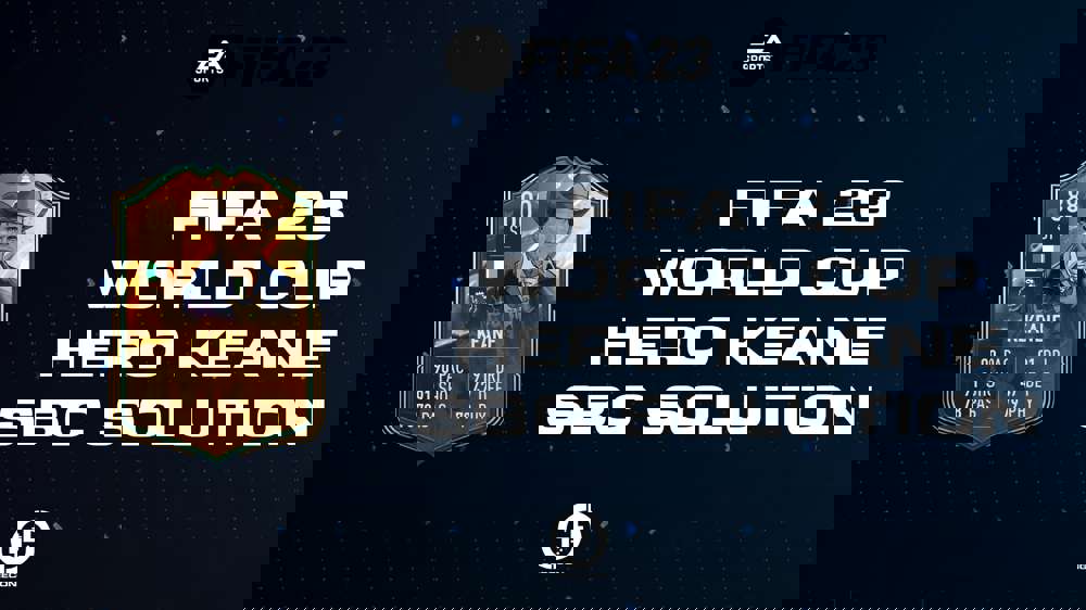 FIFA 23 World Cup Hero Keane SBC Solution