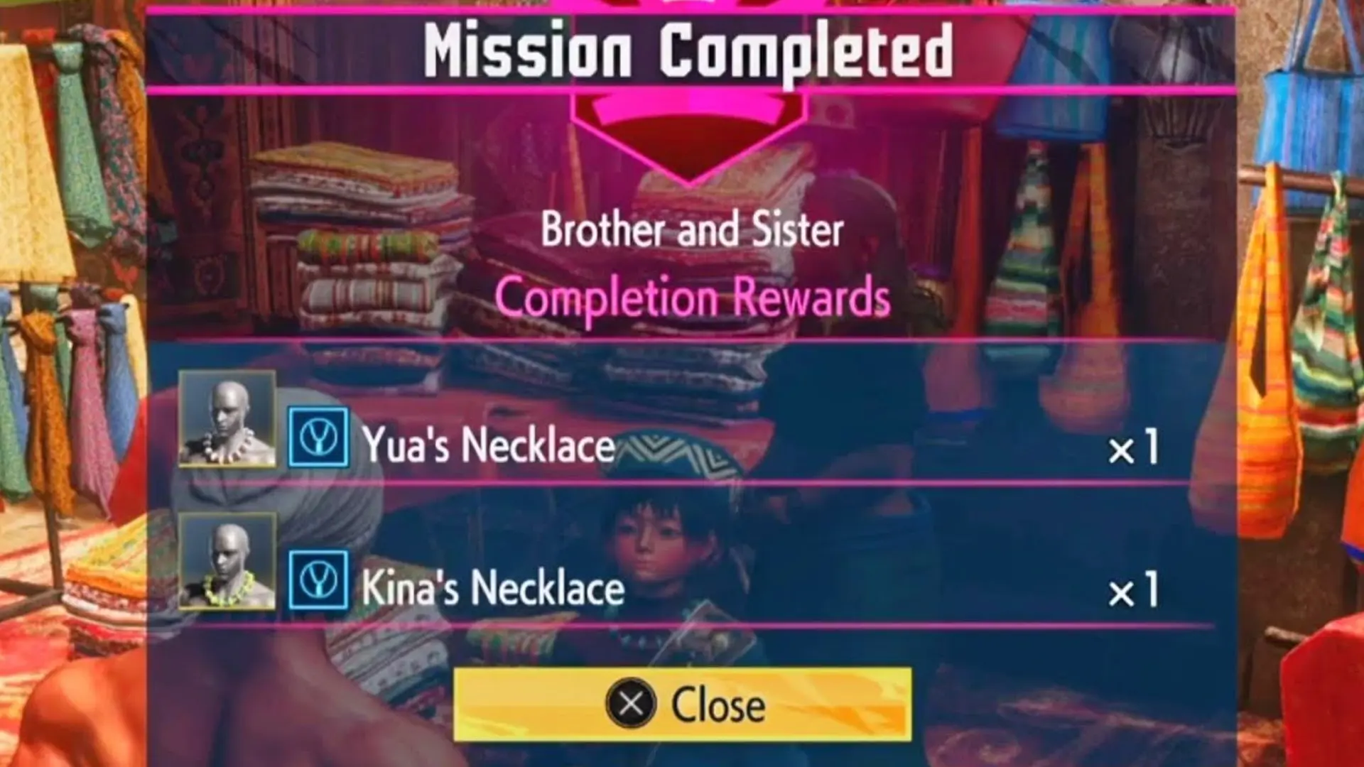 Completing the Brother and Sister side mission in Street Fighter 6 World Tour