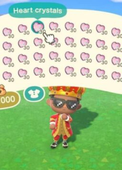 How to get Heart Crystals in Animal Crossing