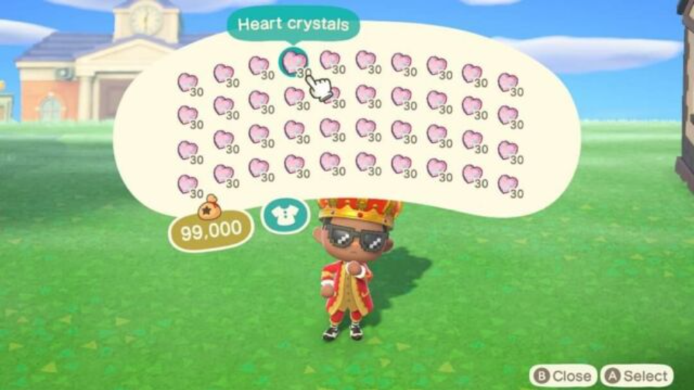 How to get Heart Crystals in Animal Crossing