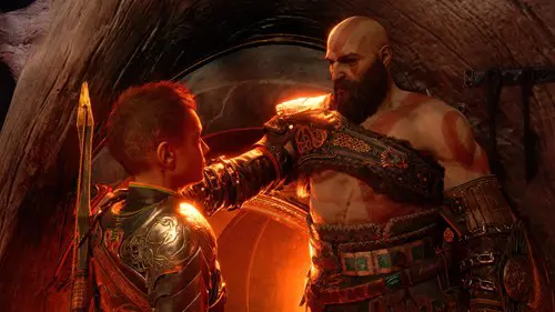 god of war ragnarok review atreus kratos