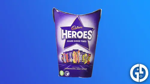 Cadbury Heroes, one of the best gaming snacks