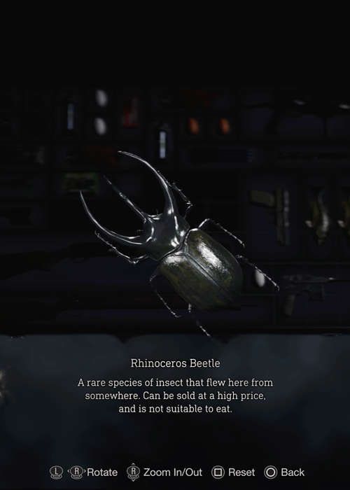 Where to find Rhinoceros Beetles in the Resident Evil 4 Remake