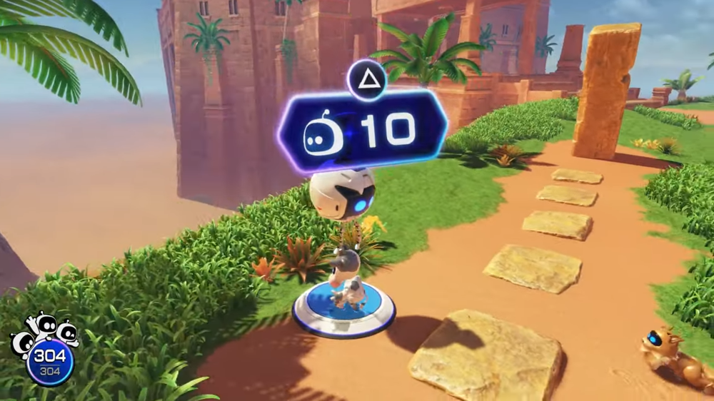 Astro Bot: How to knock a Bot out of a Bot Tower without it collapsing