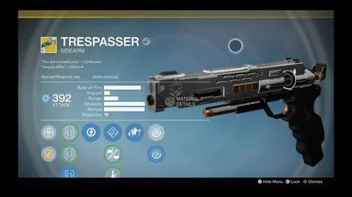 Destiny 2 Trespasser Leak: Weapon Stats