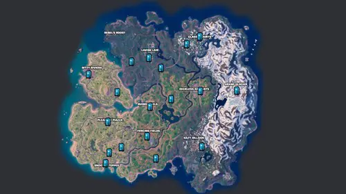 Fortnite mending machine locations