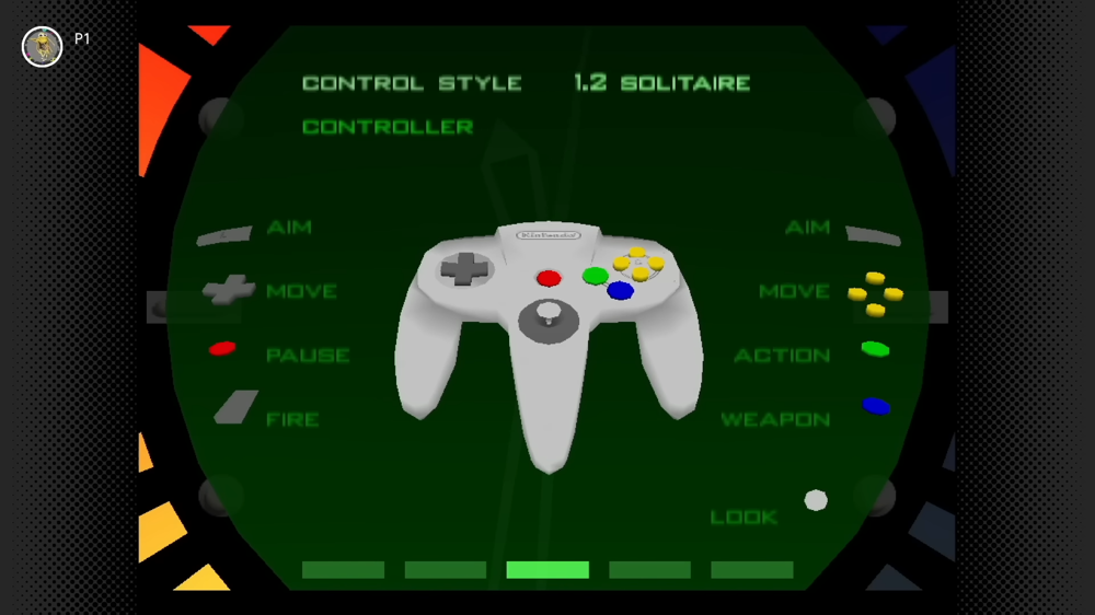 How to change GoldenEye controls on Switch