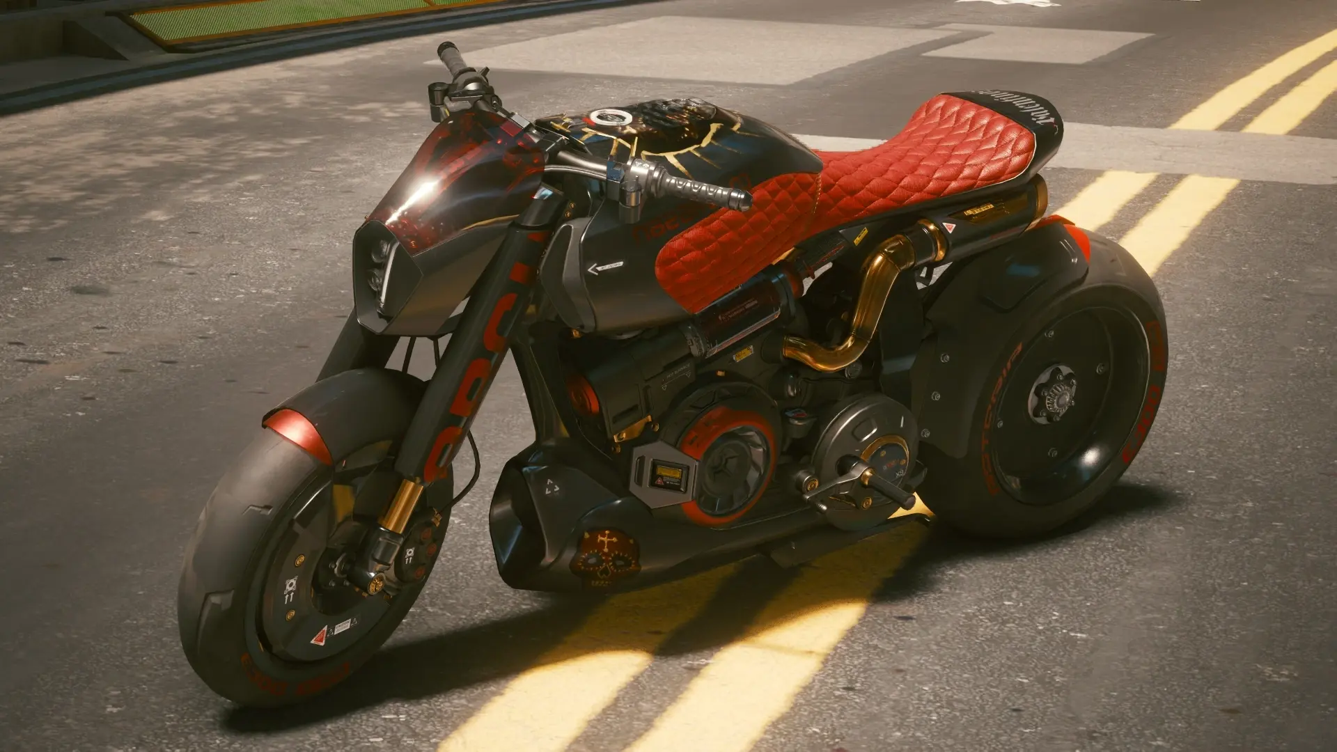 an ARCH vehicle in Cyberpunk 2077