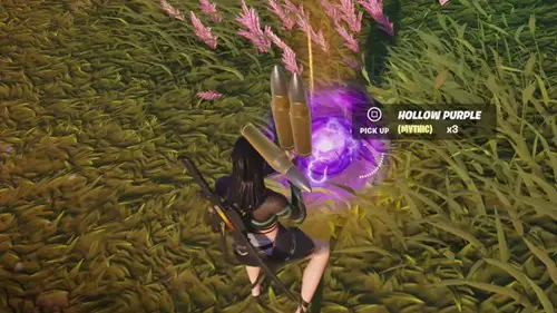 Fortnite Hollow Purple Technique