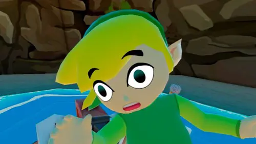 Shocked Zelda Wind Waker