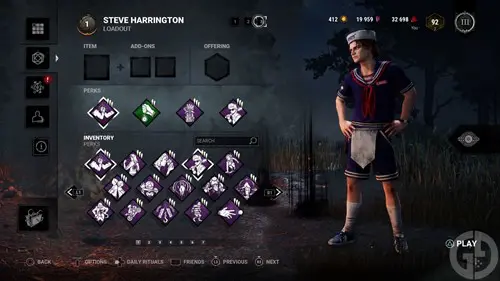 The Babysitter build, one of Steve Harrington's best Perk builds in Dead by Daylight