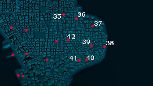 Map of Chinatown locations