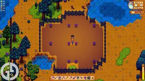 Image of the best Stardew Valley farm sprinkler layout