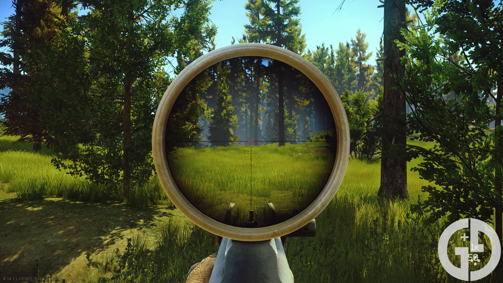 Image of the Schmidt & Bender PM II scope in Escape from Tarkov