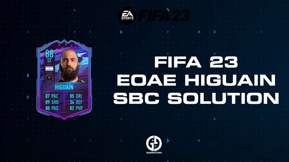 FIFA 23 EOAE Higuain SBC Solution