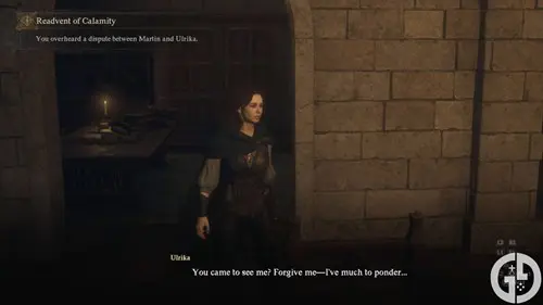 Meeting Ulrika at her house in Dragon's Dogma 2