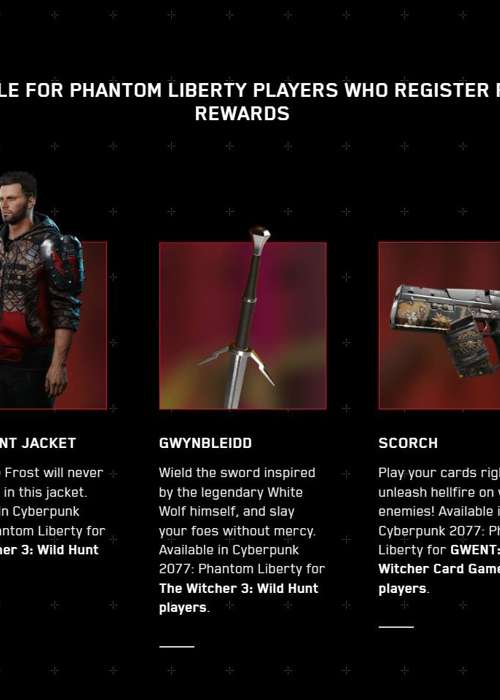 How to get free Witcher rewards in Cyberpunk 2077: Phantom Liberty