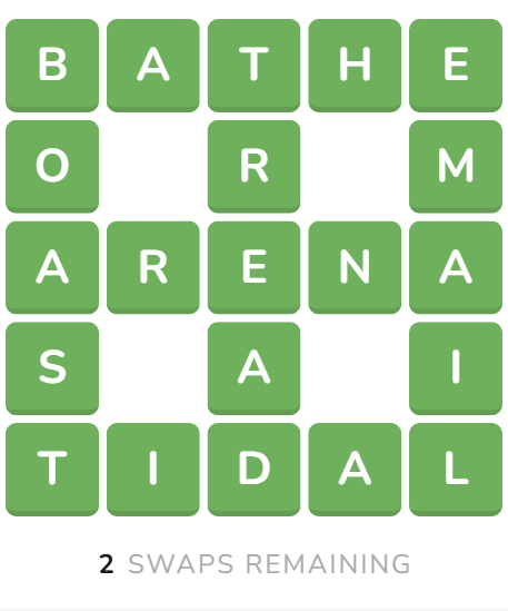 Waffle Answers 8th January 2026