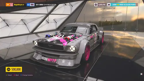 A Hoonigan car.