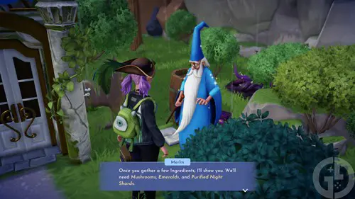 Screenshot of ‘A Dark Experiment’ quest in Disney Dreamlight Valley