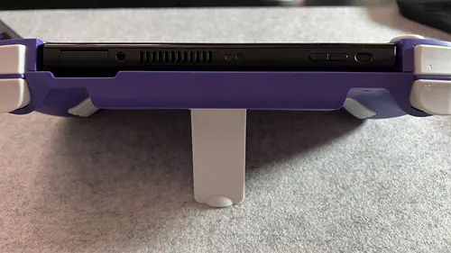 Top view of Nintendo Switch in Nitro Deck