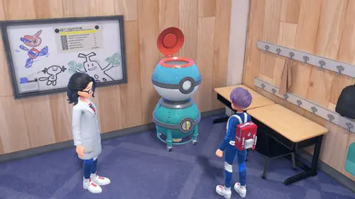 The Item Printer in Pokemon Scarlet & Violet's Indigo Disk DLC